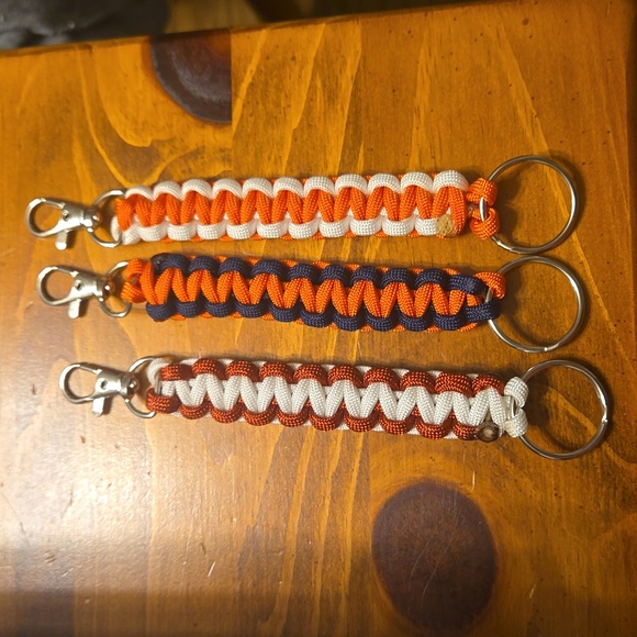 Handmade Collegiate Paracord Keychains - Picture 3 of 3